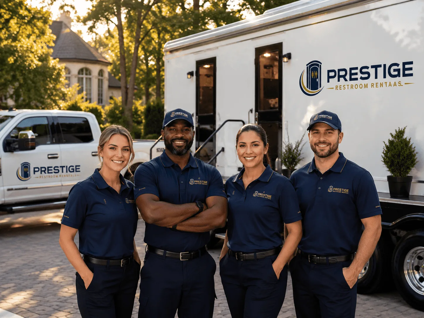 Trusted Luxury Portable Restrooms company in Andrews, TX